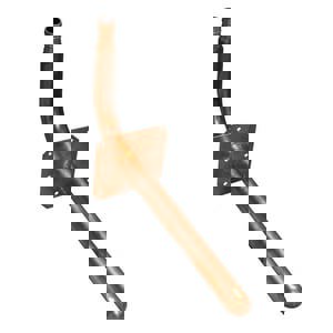 1/2 in. PEX Crimp Stub Out Elbow with Mounting Flange, 3-1/2 in. x 8 in.